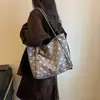 Bolso Tote de Lunares para Mujer, Bolso de Gran Capacidad, Nuevo Otoño 2026 Bolso de Hombro Vintage de Ante Maillard