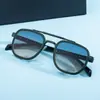 Gafas de sol de moda cuadradas europeas y americanas 2026 para hombre, Gafas de sol retro de doble puente para exteriores con protección UV para hombre, Transfronterizo
