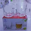 Conjunto Transparente de Vidro Chuang com Duas Peças e Conjunto de Copos com Diamante Presente Copo para Bebida Fria Atacado Seguro de Longevidade