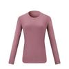 Suéter de terciopelo con cuello redondo para mujer, de otoño e invierno, transfronterizo, cómodo y duradero, con bloqueo de temperatura, cálido, camiseta base, suéter para salir, mujer, largo