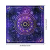 Mantel de Mesa de Tarot, Tela Decorativa para Juegos de Mesa, Mandala, Fases Lunares, Mariposa Floral, Tela de Altar, Específicamente para Juegos de Mesa