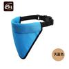 Fabricantes de suministros para mascotas de Guangzhou malla sándwich con cuello de PP ajustable toalla triangular para saliva babero para mascotas