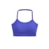 Camisola Sexy Pequeña con Cuello Halter Espalda Bonita para Mujer Verano Nueva Ajustada Ultra Corta Sin Mangas Camisa Base