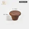 Venta al por mayor de fabricantes de tiradores de madera para armarios, puertas de gabinetes, mesas de cajones, tiradores simples de madera maciza en forma de T