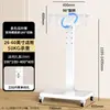Soporte de TV de Piso para Todas las Marcas, Móvil, Giratorio 90 Grados, Soporte para Transmisión en Vivo en Casa, Conferencias, Soporte de TV