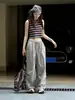 Pantalones Casuales de Pierna Ancha Estilo Callejero Ins Coreano Nuevo para Verano, Pantalones Largos Casuales Sueltos de Pierna Ancha Adelgazantes para Mujer