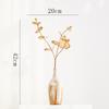 Shumen Viento Silencioso Decoración Cerámica Retro Traje de Flor Seca Sala de Estar Entrada Escritorio Adornos para Arreglos Florales Avanzado Sensible a las Flores