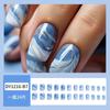 Uñas postizas cortas, medianas y largas transfronterizas, tabletas para uñas, parches para uñas de comercio exterior, viento europeo y americano ins, uñas de armadura para usar, venta al por mayor de uñas