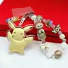 Llavero Colgante para Teléfono de Hello Kitty Lindo Gato Dorado Lanyard para Bolso Dorado Dibujo Animado Dorado Colgante de Pegatina Dorada