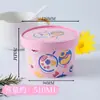 Caja de Embalaje para Yogurt de Cuero de Leche Hecho a Mano Vaso de Papel Engrosado con Película de Doble Forro Yogurt Fermentable Embalaje Desechable Vaso de Papel