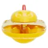 Dispensador de Comida para Mascotas, Trompo Giratorio para Gatos, Juguete Giratorio Multifuncional para Gatos, Juguete Rompecabezas de Auto-Entretenimiento y Alivio del Aburrimiento, Comedero Lento para Gatos