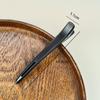 Pinza para el cabello de estilista, pinza sin rastro, pinza de boca larga, horquilla negra simple para peluquería, permanente, teñido, posicionamiento de partición