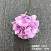 Coleção de Hortênsias 3D Flores Artificiais Flores Falsas Pequena Hortênsia para Exibição Modelo de Casamento Sala Decoração Suave Flores Artificiais