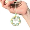 Cadena Luminosa para Teléfono con Pata de Gato y Raíz de Bodhi, Alto Valor Estético, Colgante Corto Estilo Antiguo, Cordón para Teléfono de Raíz de Bodhi Anti-Pérdida