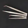 Pinzas pinza metálica pinzas pequeñas pinzas rectas de codo
