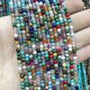 Cuentas redondas muy pequeñas de 3 mm, cuentas de cristal de ágata, cuentas sueltas, accesorios para pendientes, cuentas al por mayor