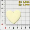 Accesorios DIY Corazón de Amor Billetera para Monedas de Coche Cubierta para Licencia de Conducir Accesorios Decorativos Funda para Teléfono de PVC Adorno Decorativo con Forma de Corazón 3D