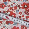 C33 gris moteado base pequeña floral 50D horizontal gasa estampada ropa de niño tela para vestido al por mayor