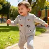 Chaleco Cardigan de Punto para Niños Otoño e Invierno con Cachorro Chaleco sin Mangas para Niños y Niñas Suéter de Color Sólido Chaleco de Algodón