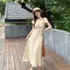 Vestido LS Elegante Francês Decote V Estilo Férias Feminino Guangzhou Shisanhang 2026 Verão Novo Estilo Saia 23227#