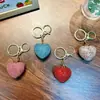 Chaveiro Criativo Coração de Cristal Full Diamond Pingente de Bolsa Personalizado Acessórios para Chave de Carro Máquina de Bebê Suprimento de Pequeno Presente
