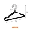 Atacado do fabricante cabides de borracha para animais de estimação, cabides antiderrapantes, cabides de metal para gatos, pequenos cabides de ferro para meninos e meninas