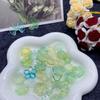 Barroco Hielo Degradado Mixto Flor Concha Tamaño Mariposa Rosa diy Accesorios Carcasa para Teléfono Móvil Acrílico