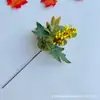 Estacas de Folha de Bordo e Abóbora, Decorações para Festival da Colheita de Outono, Galhos de Flores para Decoração de Casa de Halloween, Enfeites para Buquê de Ação de Graças