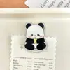 Portanotas de Acrílico de Panda Clip de PP Lindo Almacenamiento de Documentos Memo Papel de Examen Clasificación Clip Sellador de Bocadillos