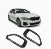 Adecuado para Bmw Serie 3, Serie 5, Serie 7, X3, X5 Marco Decorativo de Tubo de Escape, Modificación de Tubo de Escape de Metal, Estilo Guerrero Negro, Venta al por Mayor