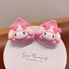 Novo Presilha de Cabelo 2023 Infantil Sanrio Orelha de Gato Verão Desenho Animado Fofo Presilha para Franja Super Fofa Acessórios de Cabelo