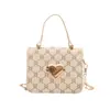 Bolso de Mano Mini de Moda para Mujer 2024 Nueva Moda Bolso Versátil Bolso de Hombro Cadena Nicho Bolso Cruzado