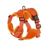 Colete para Pet, Corda de Tração Estilo Colete, Guia para Cão, Colete Refletivo Anti-Fuga Respirável para Cão de Porte Pequeno e Médio