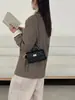 Bolso de Cadena Acolchado tipo Caviar Estilo Chanel para Mujer 2025 Nuevo Exquisito Bolso de Mano Bolso Cruzado Mini Bolso para Teléfono