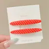 Pinzas para el pelo elegantes y exquisitas, nuevo modelo 2026, lindas pinzas BB coreanas, pinzas para flequillo, pasadores laterales de dopamina para mujer
