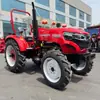 Micro-Rototiller Multifuncional a Diesel 504 Agrícola, Máquina de Valagem e Irrigação, Trator com Rodas Tração nas Quatro Rodas a Diesel