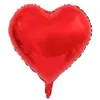 Globos de Papel de Aluminio en Forma de Corazón de 18 Pulgadas Transfronterizos Suministros para Decoración de Fiestas del Día de San Valentín Globos para Arreglo de Ambiente del Lugar Cumpleaños