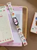 Correa de Reloj de Silicona Magnética de Tres Cuentas de Dibujos Animados Adecuada para Xiaomi Mi Band Generación 10/9/8 Universal