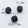 12,5mm fivela de mola para pão fabricantes fivela de corda de mina de plástico fivela de furo duplo fivela de ajuste de corda