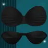 Almofadas de Silicone Espessas Realistas para Seios Femininos, Inserções de Sutiã Respiráveis de Peça Única para Regatas e Lingerie