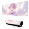 Alfombrilla de Ratón para Gaming Estilo Anime Extra Grande con Bordes Reforzados para Chicos E-Sports Teclado de Ordenador Grande Alfombrilla Engrosada Antideslizante