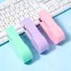 Grapadora de Aspecto Elegante Transfronteriza Grapadora Creativa para Encuadernación Tamaño Mediano Color Macarrón Oficina Portátil Encuadernadora Venta al Por Mayor
