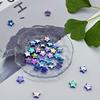 Estrella Perforada de Acrílico de 10 mm Estrella de Cinco Puntas Nueva Hecha a Mano DIY Pasador de Pelo Material para Pasador de Pelo Accesorios para Tocados Diademas Venta al por Mayor
