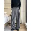 Primavera de 2026 Novo Estilo Calças de Silhueta Plissada Estilo Americano M-5XL Hk26013-Especial P35-Controle de Preço 68