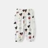 Pantalones Antimosquitos para Bebé Pantalones de Verano Delgados Transpirables Pantalones Bombachos de Algodón para Niña Pantalones Largos para Niños Pantalones de Pijama