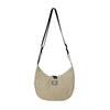 Bolsa de Ombro Esportiva Casual para Meninos e Meninas, Bolsa Dumpling Infantil Monocromática Moderna e Popular 2025 Nova Bolsa Transversal Infantil