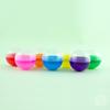 Cápsula Gashapon Redonda de 32 mm Cápsula Gashapon Colorida Bola Gashapon Cápsula Vacía de Plástico Abrible Juguete Relleno Comida Juego Cápsula