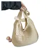 Bolsa de Hombro de Paja Estilo Vacaciones de Primavera y Verano de Comercio Exterior Bolsa Tote de Paja Gran Capacidad Portátil Bolsa de Playa