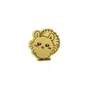 Pegatinas Populares de Oro Puro 999 para Teléfono Móvil de Dibujos Animados Kuromirabu Kt Cat Tienda Dorada Mismo Estilo Venta al Por Mayor Pequeños Regalos