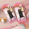 Pasador de Metal Negro Ondulado Estilo Coreano con Alambre de Acero Pintado, Popular Pinza para Flequillo Estilo Coreano Venta al por Mayor